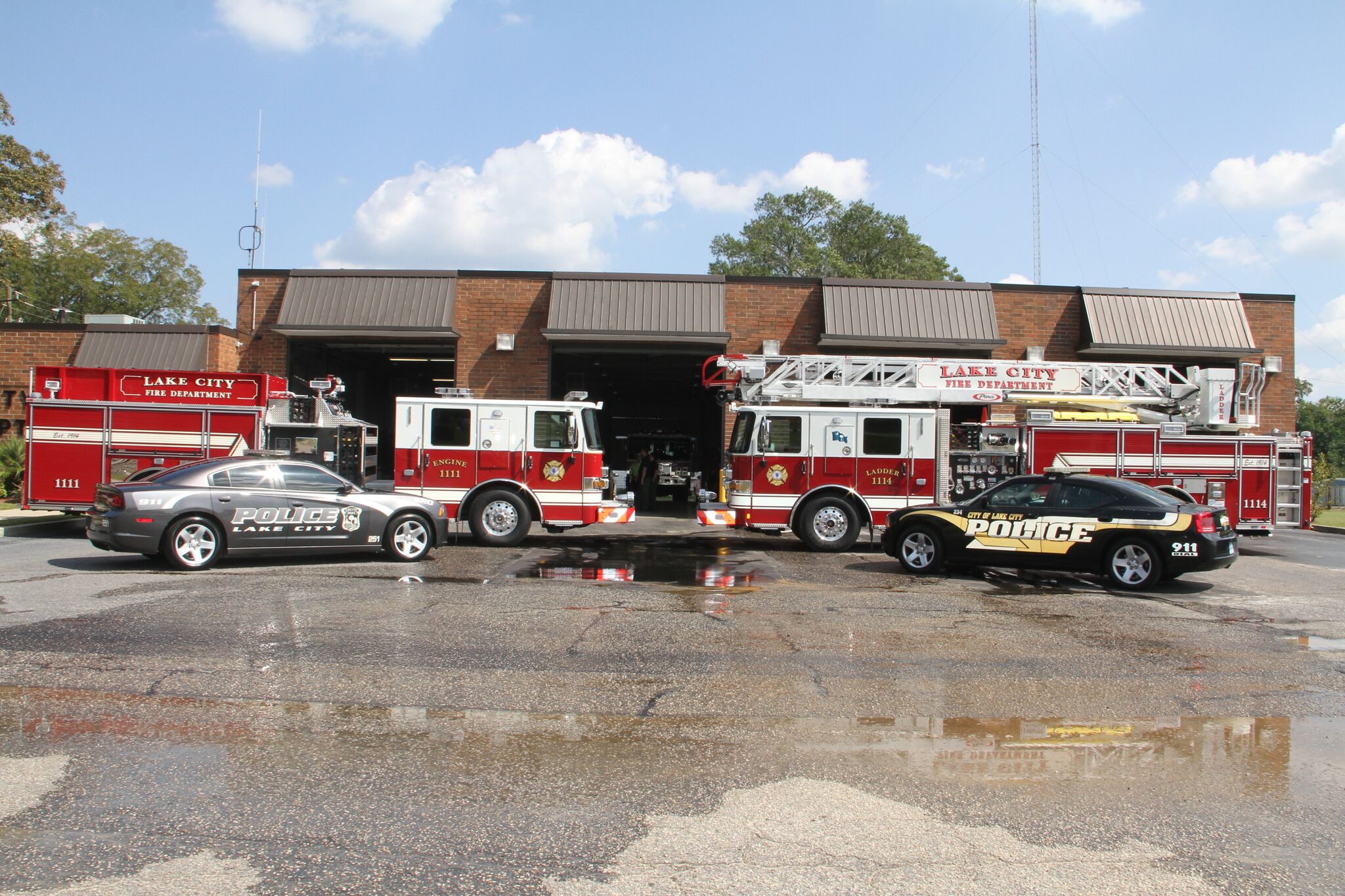 Lake City Fire Department South Carolina Volunteer Firefighters
