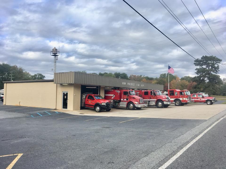 New Prospect Fire Department South Carolina Volunteer Firefighters